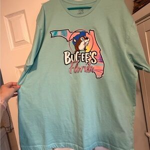 Teal Buc-ee’s Florida t-shirt